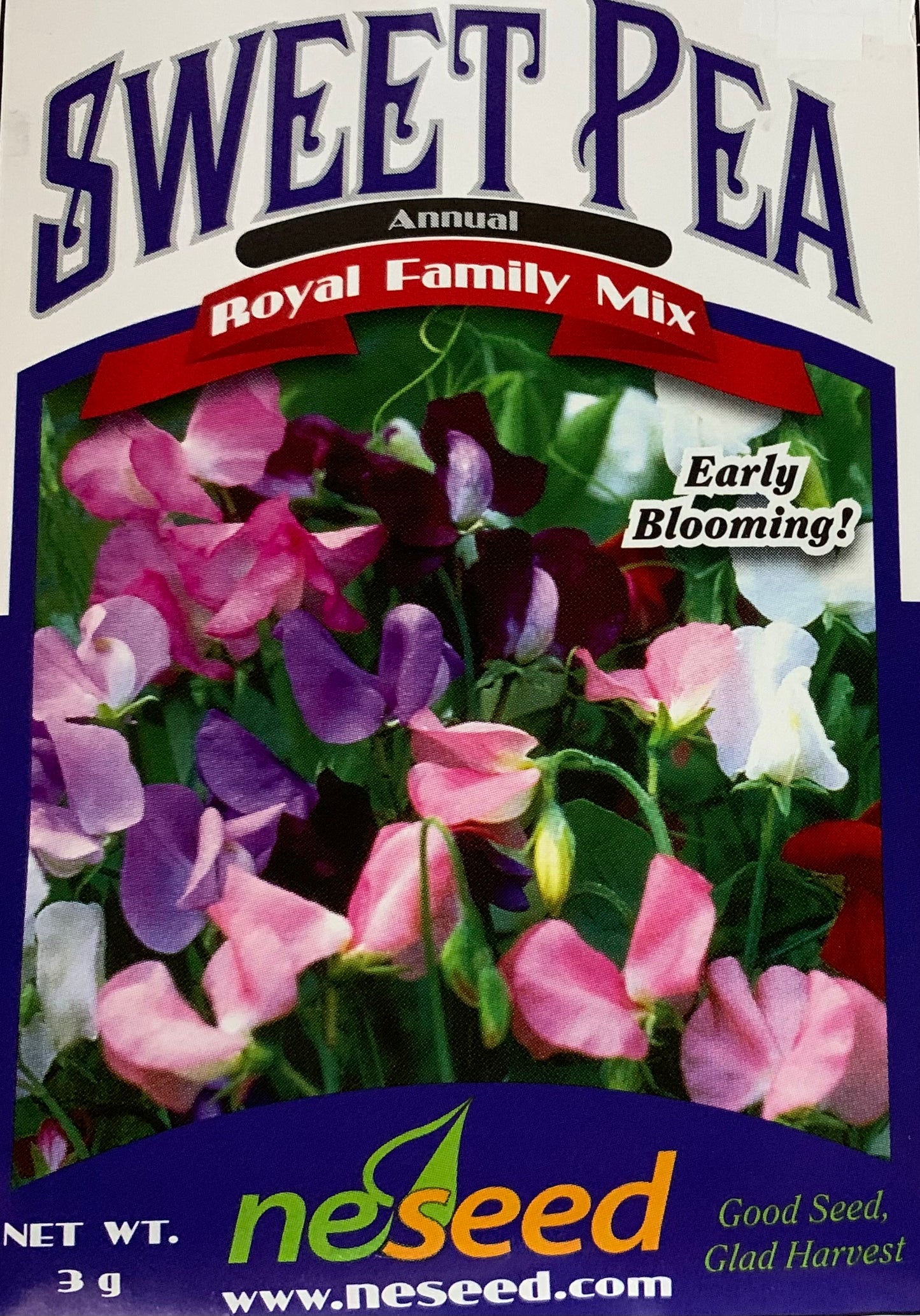 Royal Family Mix Sweet Pea Seeds